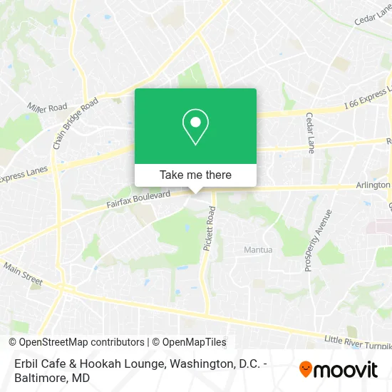 Erbil Cafe & Hookah Lounge map
