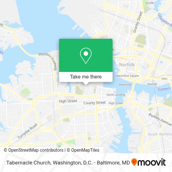 Tabernacle Church map