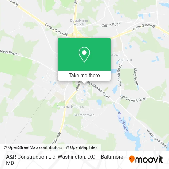 A&R Construction Llc map