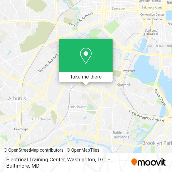 Electrical Training Center map