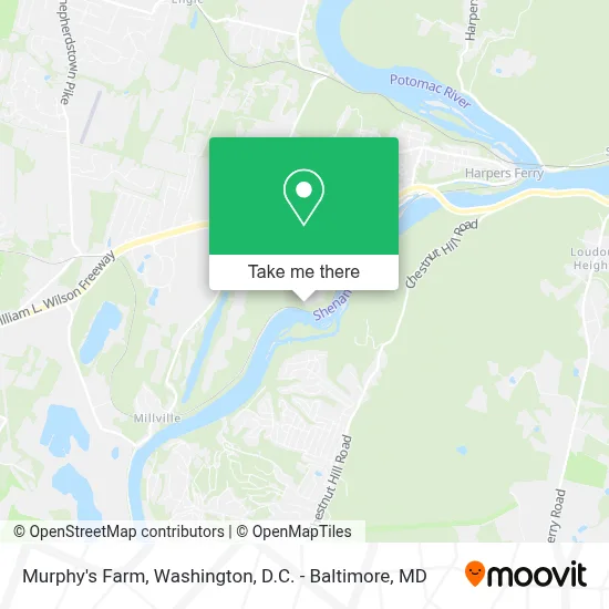 Murphy's Farm map
