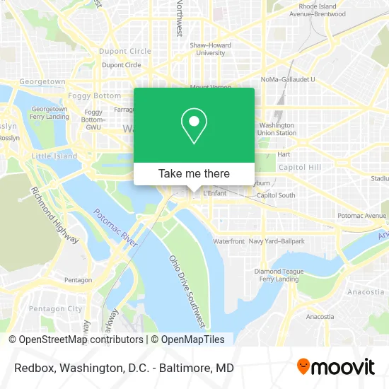 Redbox map