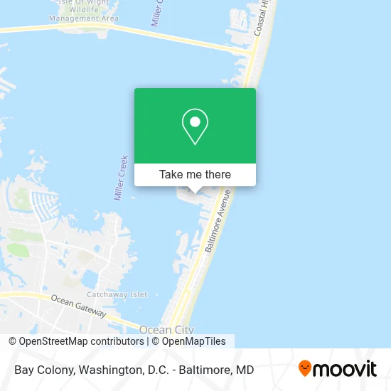 Bay Colony map