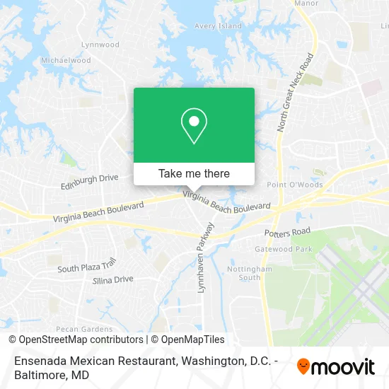 Ensenada Mexican Restaurant map