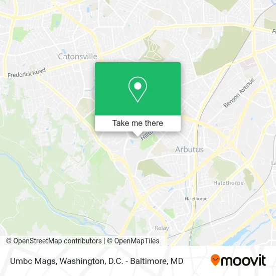 Umbc Mags map
