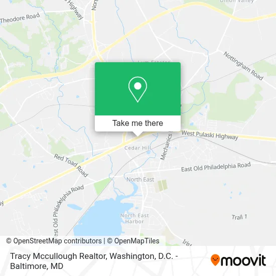 Tracy Mccullough Realtor map