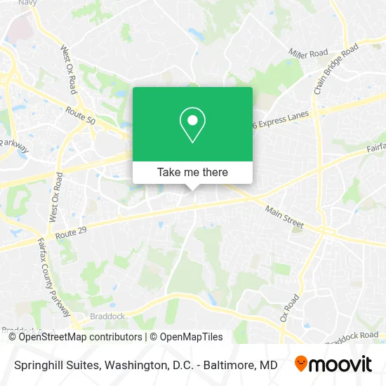 Springhill Suites map