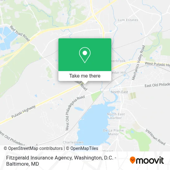 Fitzgerald Insurance Agency map