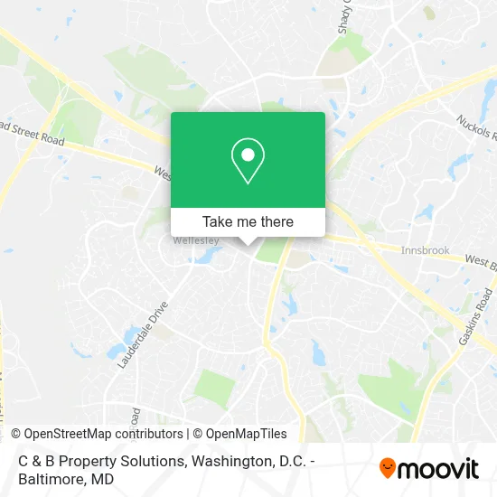 C & B Property Solutions map