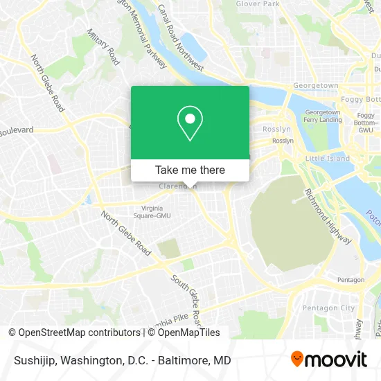 Sushijip map