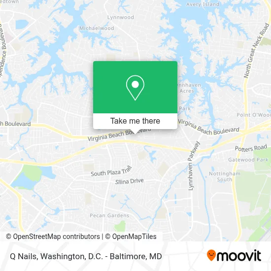 Q Nails map