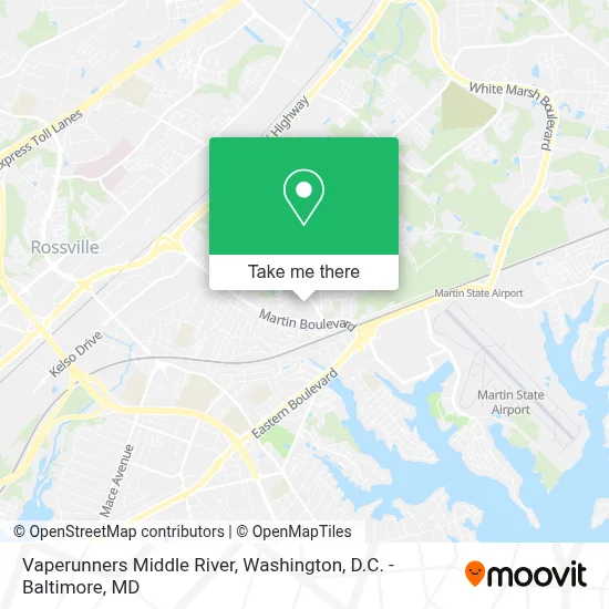 Vaperunners Middle River map