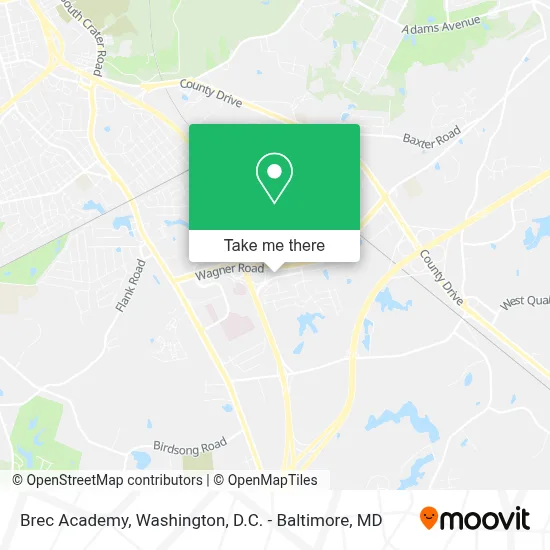 Brec Academy map