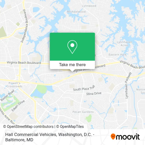Hall Commercial Vehicles map