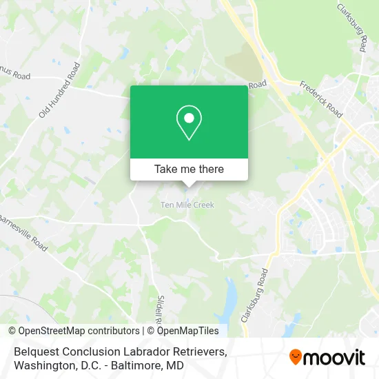 Belquest Conclusion Labrador Retrievers map