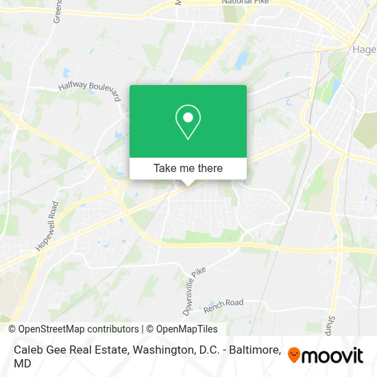 Caleb Gee Real Estate map