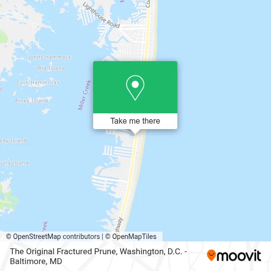 The Original Fractured Prune map