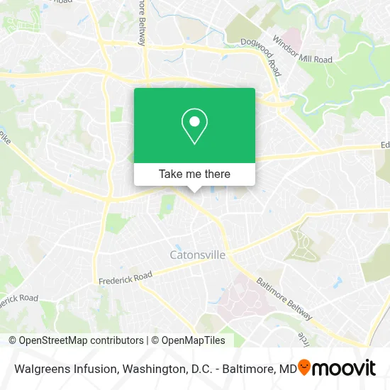 Walgreens Infusion map