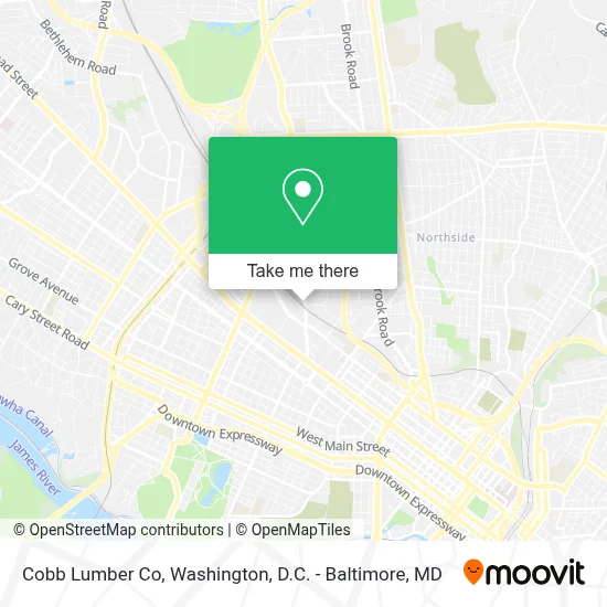 Cobb Lumber Co map