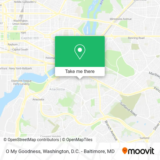 O My Goodness map