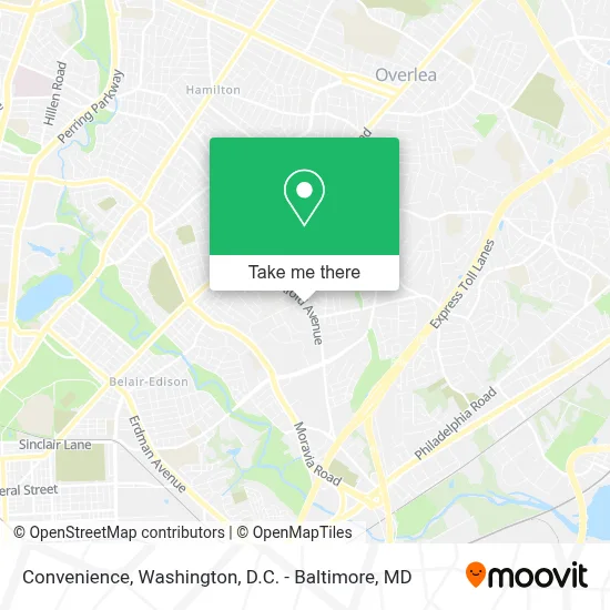 Convenience map