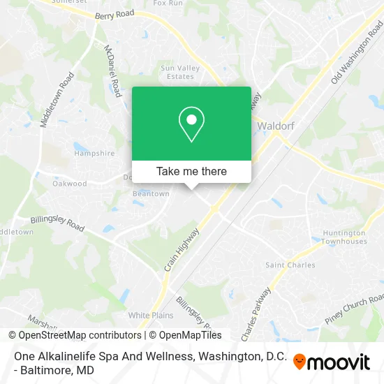 One Alkalinelife Spa And Wellness map