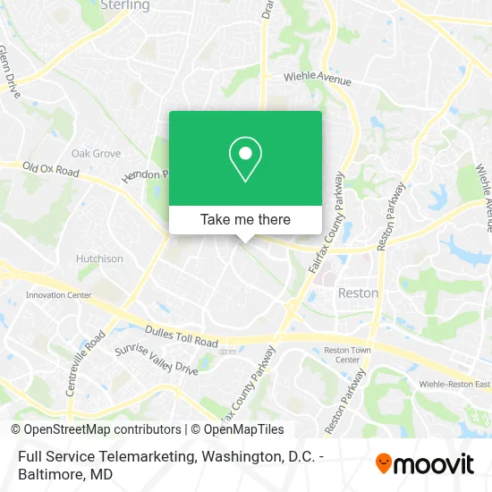 Full Service Telemarketing map