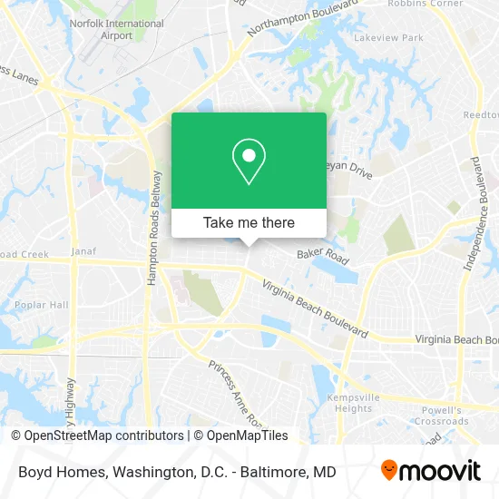 Boyd Homes map