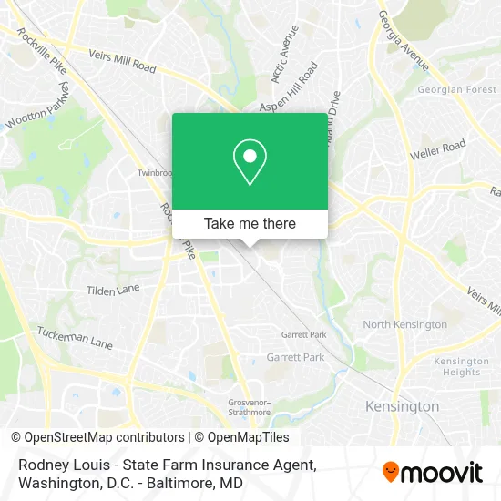 Rodney Louis - State Farm Insurance Agent map
