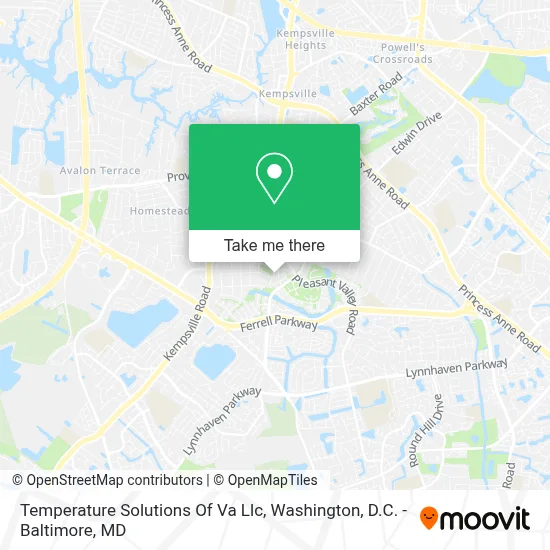 Temperature Solutions Of Va Llc map