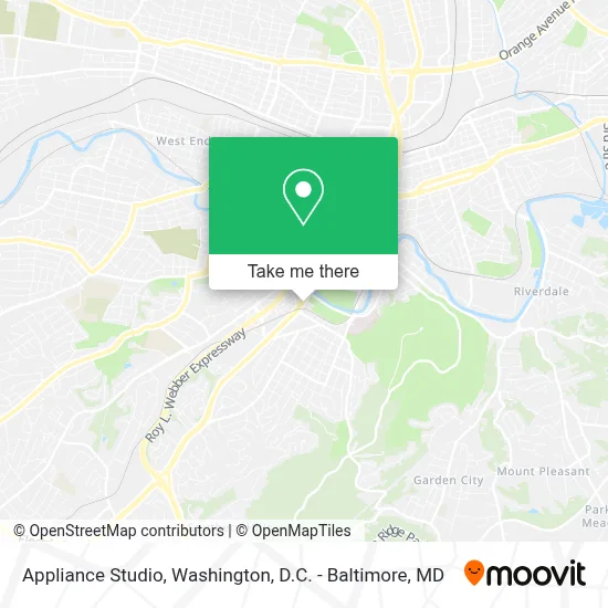 Appliance Studio map