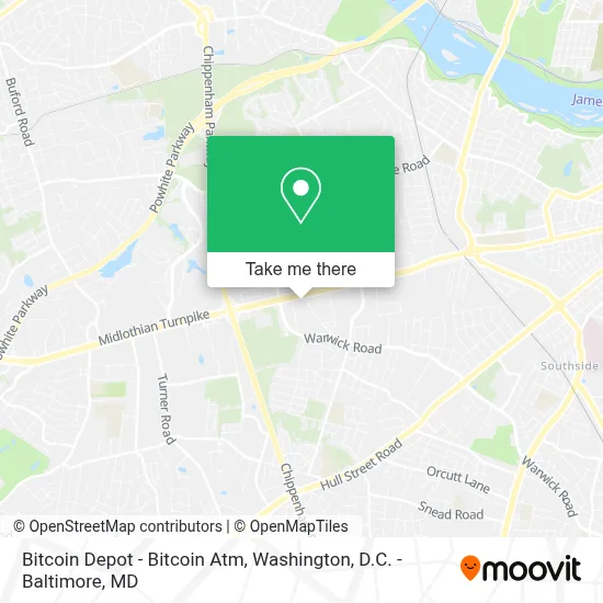 Bitcoin Depot - Bitcoin Atm map