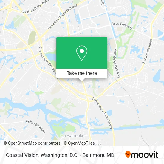 Coastal Vision map