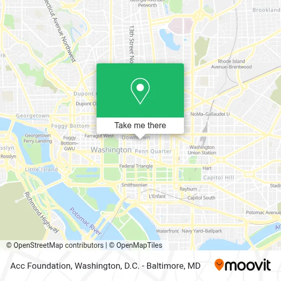 Acc Foundation map