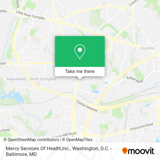 Mercy Services Of Health,Inc. map