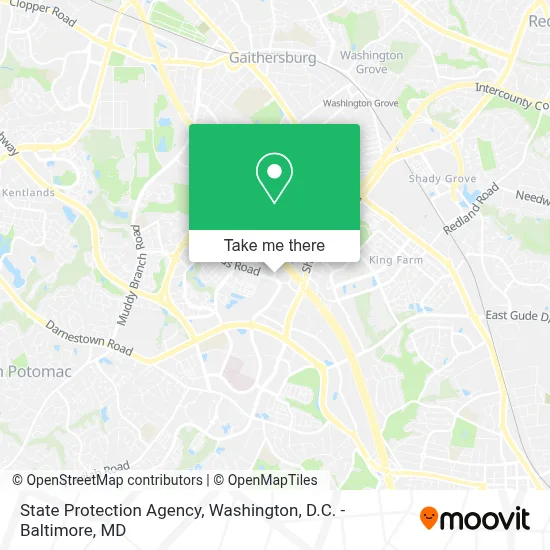 State Protection Agency map
