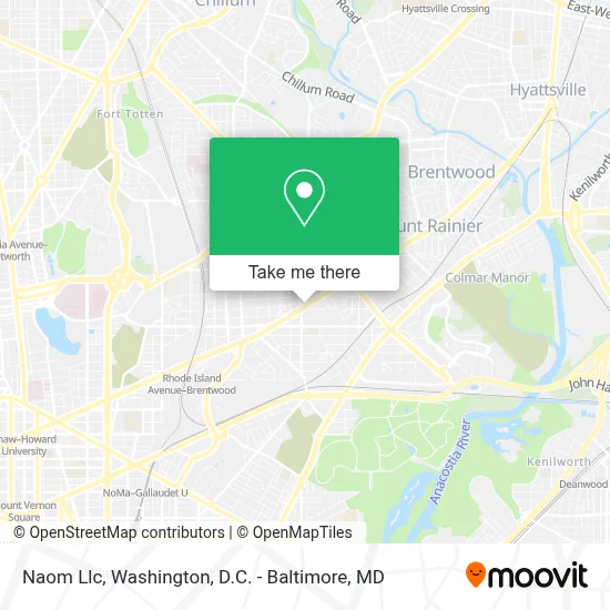 Naom Llc map