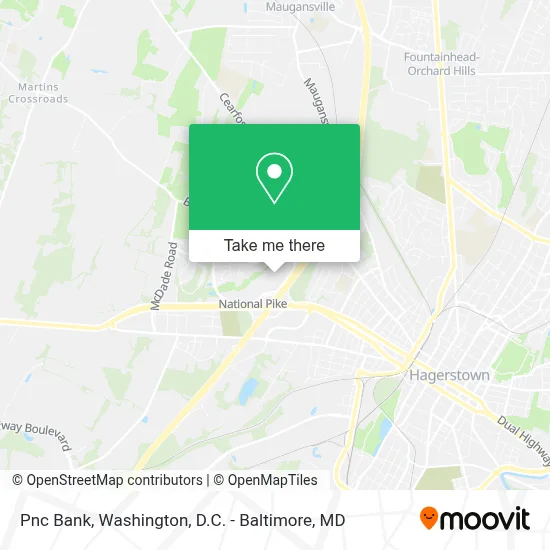Pnc Bank map