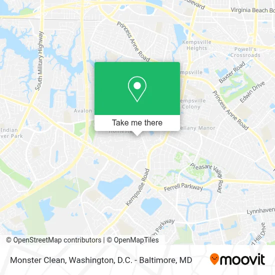 Monster Clean map