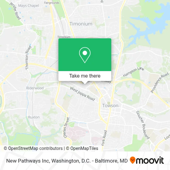 New Pathways Inc map