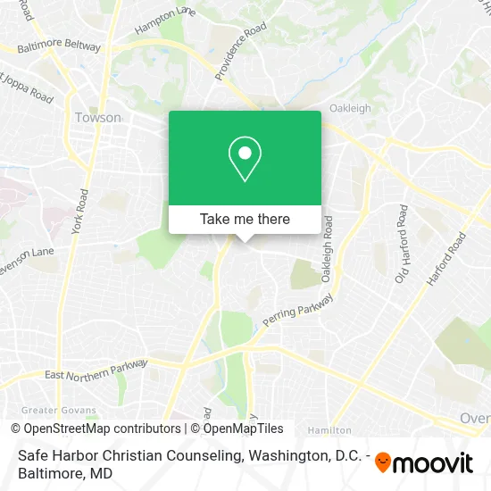 Safe Harbor Christian Counseling map