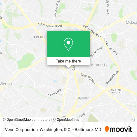 Venn Corporation map