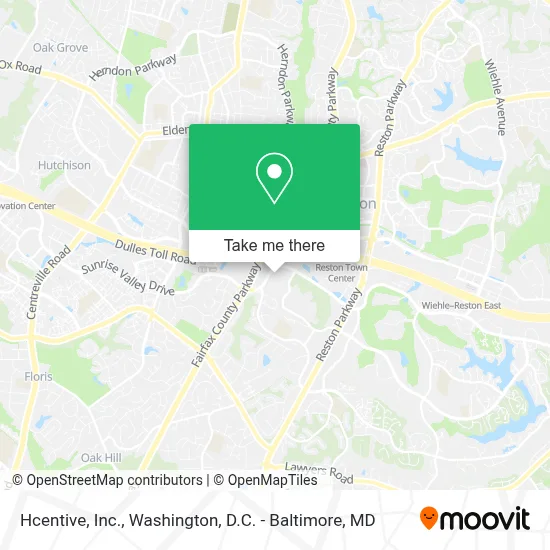 Hcentive, Inc. map