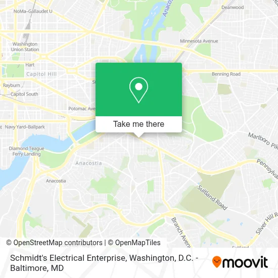 Schmidt's Electrical Enterprise map
