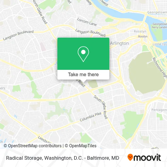 Radical Storage map