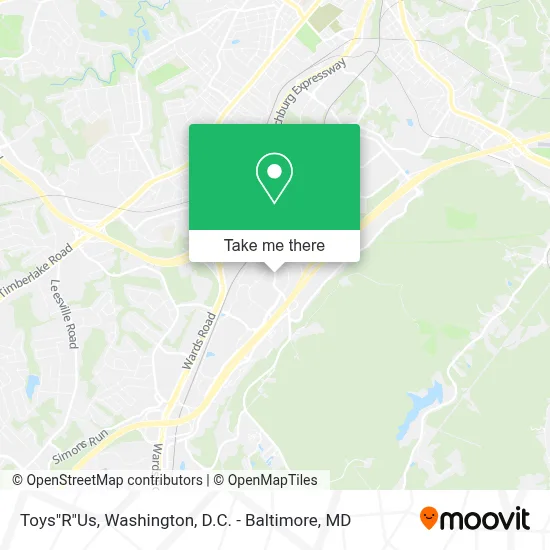 Toys"R"Us map