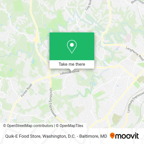 Quik-E Food Store map