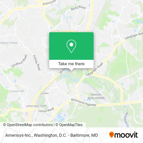 Amerisys-Inc. map