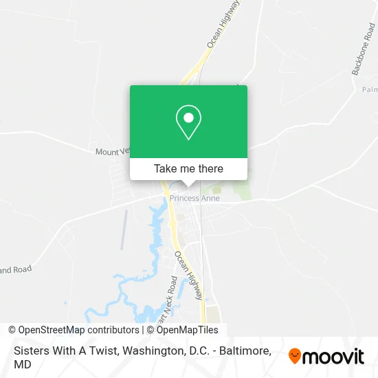 Sisters With A Twist map
