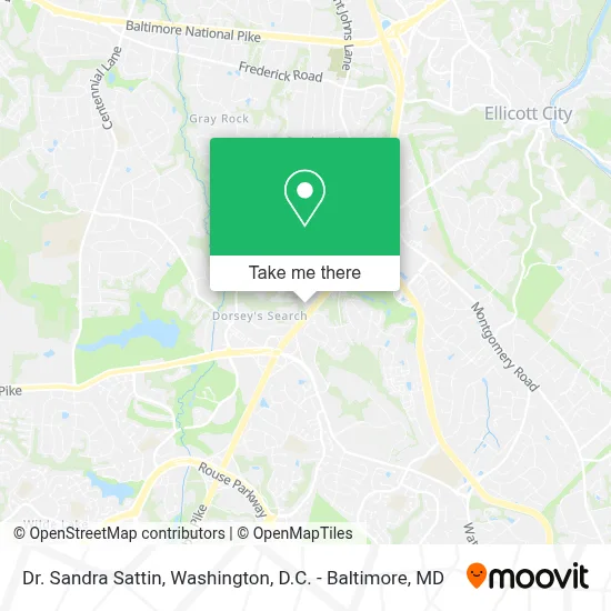 Dr. Sandra Sattin map
